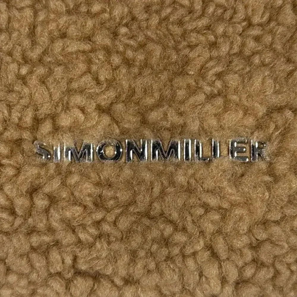 NWT Simon Miller Faux Sherpa Satchel Sasi Handbag Tan
